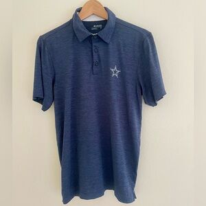 Dallas Cowboys Men’s Polo Shirt Size Small by Colunbia (EUC)